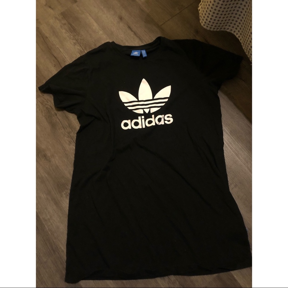 NWOT Adidas Tee Shirt Dress • Size Large